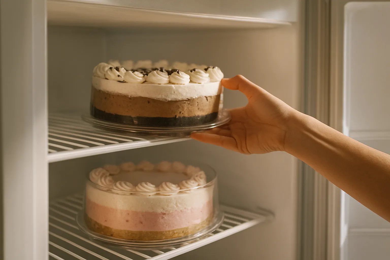 Photo illustrating: Best Way to Store Ice Cream Cakes